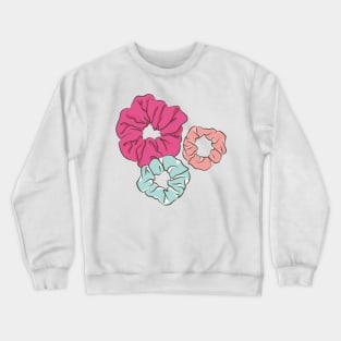 cute hair scrunchie Crewneck Sweatshirt